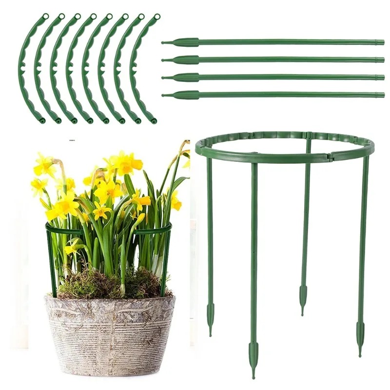 Bonsai Garden Stand - 4PCS Plastic Plant Support Pile Stand