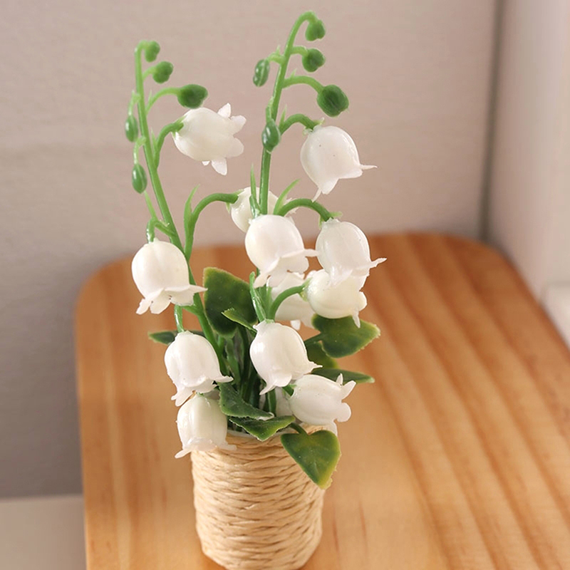Bonsai Garden China - /1PC new 1:12Dollhouse Miniature Plant Hyacinths