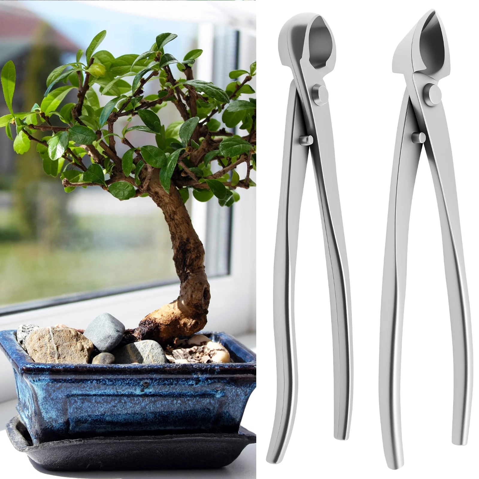 Bonsai Grooming Kit Stainless  - đánh giá và giá Bonsai Garden Timings