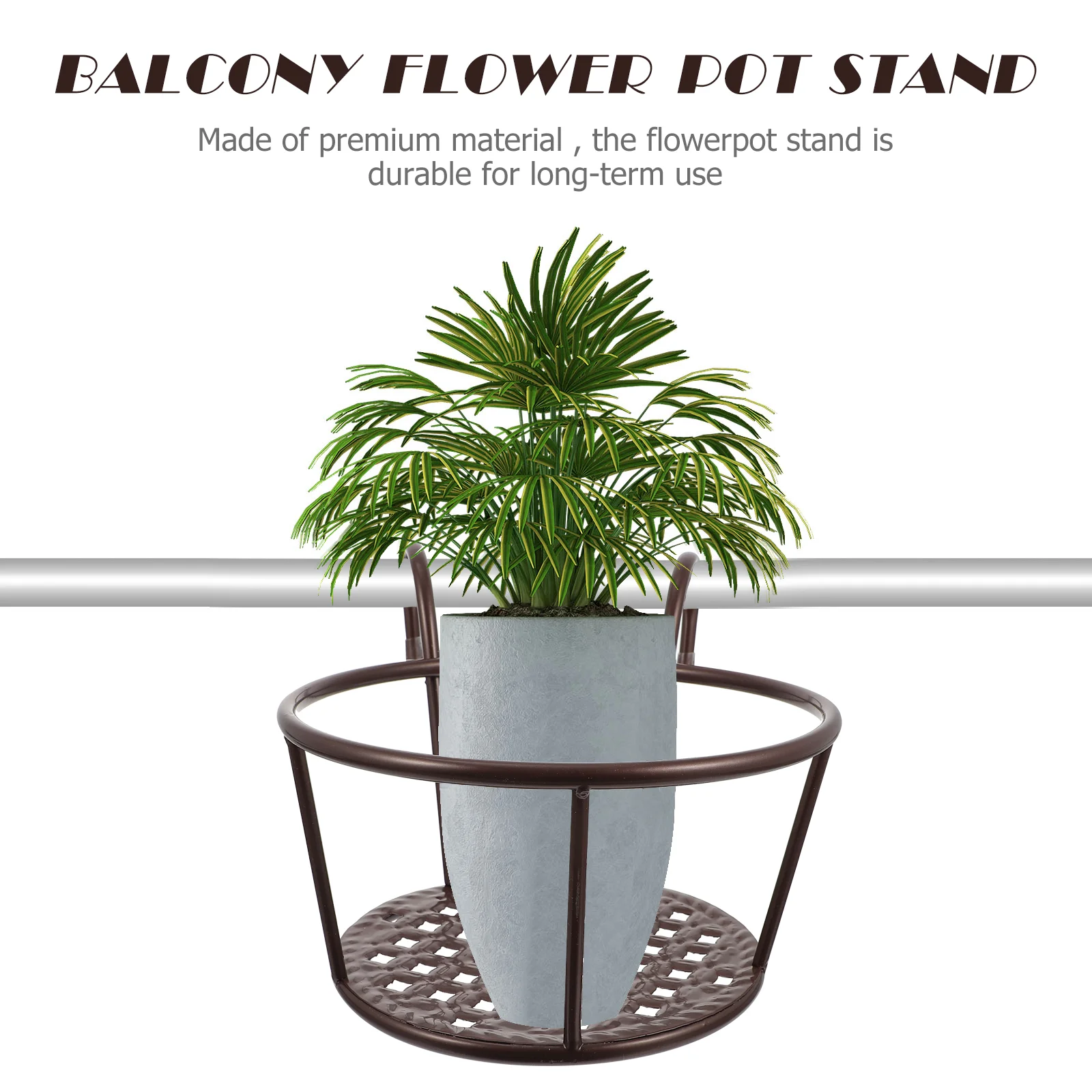 2 Pcs Iron Flower Pot Stand Wa - đánh giá và giá Bonsai Garden China