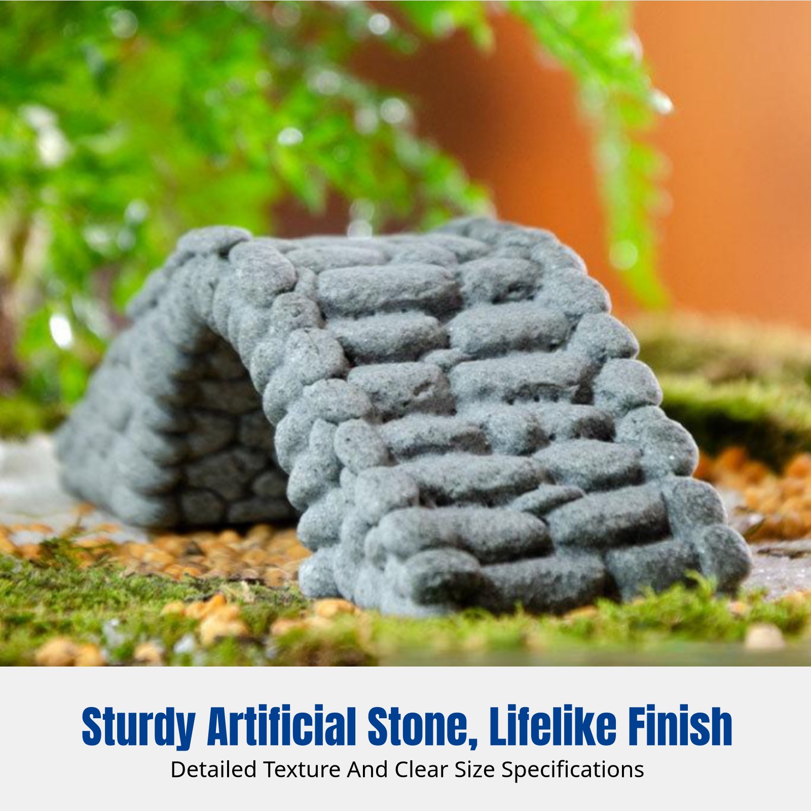Resin Stone Bridge Mini Landsc - đánh giá và giá Bonsai Garden China